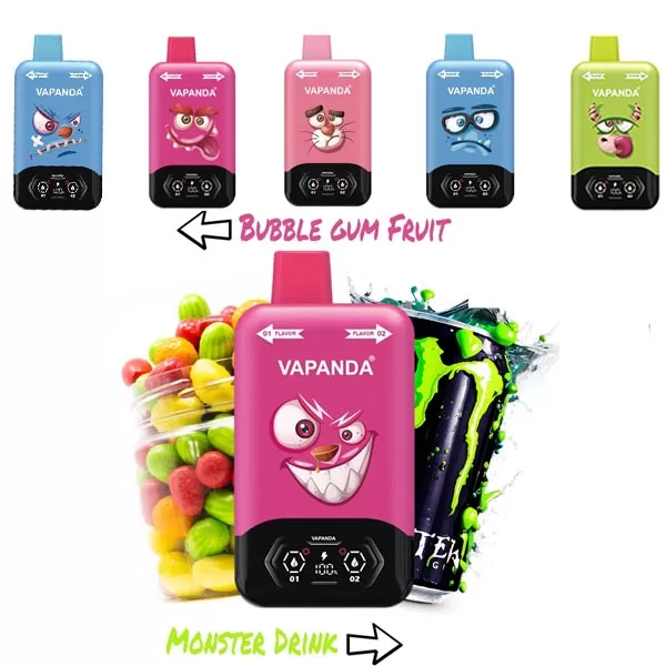 Panda Dual Flavor Switch 40K Puff Of Joy